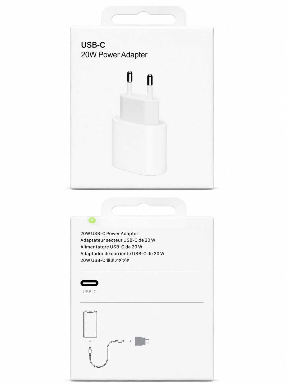 20W USB-C Power Adapter (Tek Adaptör)