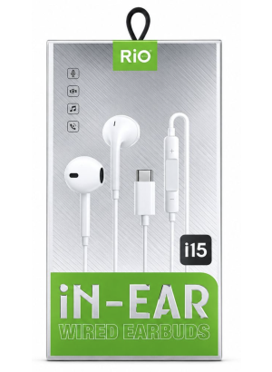 Rio i15 Type-C Kablolu Kulaklık (In-Ear)
